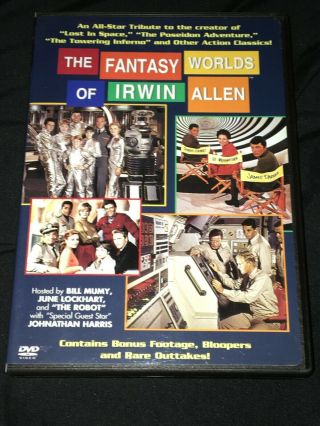 The Fantasy Worlds Of Irwin Allen Dvd Very Rare Oop