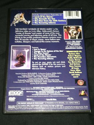 The Fantasy Worlds of Irwin Allen DVD Very RARE OOP 2