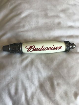 Budweiser Shotgun Mini 7 " Draft Beer Keg Tap Handle Rare