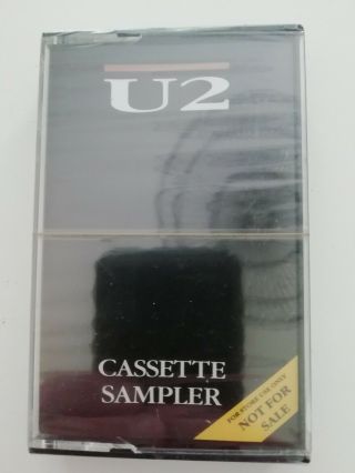 U2 Cassette Sampler Island Bou2 1 (still) (very Rare In Store Promo Tape)