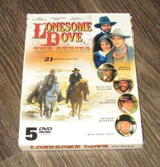 Lonesome Dove - The Series (dvd,  2008,  5 - Disc Set) Rare Oop Hard To Find