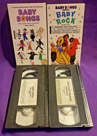 Baby Songs,  Baby Songs Baby Rock Vhs Like Rare Sing Along Kids