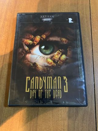 Candyman 3 Day Of The Dead Dvd W/insert Tony Todd Donna D 