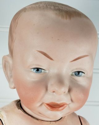 Rare Kaiser Antique Character Baby 14” K&r 100 Jointed Bent Limb Body Doll
