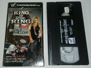 Rare King Of The Ring Vhs 1998 Vintage Wwf Wwe Ppv - Undertaker Vs Mankind