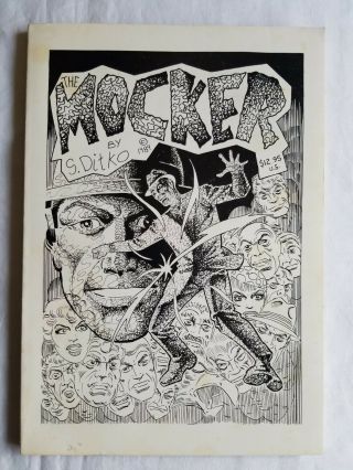 The Mocker By Steve Ditko Graphic Novel Gn Paperback Pb Rare 1st Edition 1990
