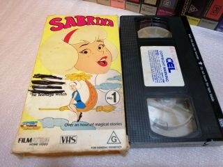 Sabrina The Teenage Witch N0.  1 (6 Episodes) - 1969 Rare Filmation / Cel Vhs Issue