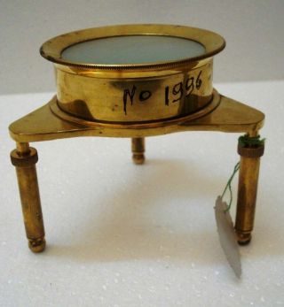 Large - Vintage Style Brass Magnifying Glass – Large - Rare (1996)