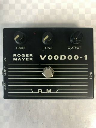 Roger Mayer Voodoo - 1 Guitar Effect Pedal Vintage Rare