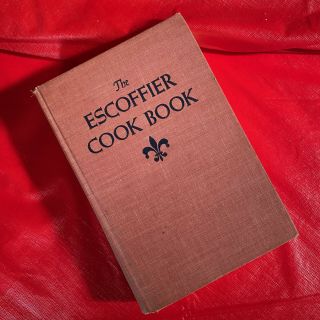 Vintage 1963 Escoffier Cook Book Guide To The Fine Art Of French Cuisine