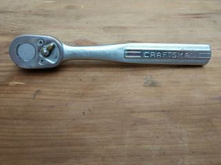 Craftsman =v= Series Vintage Pear Head Ratchet Rare