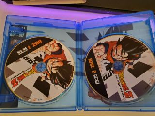 Dragon Ball z Level Set 1.  1 And 1.  2 Blu Ray Rare Out of Print 3