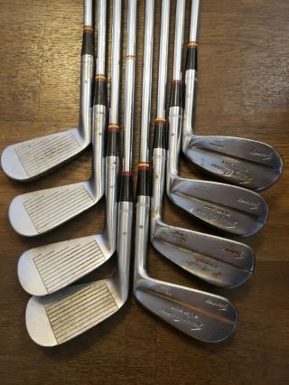 Rare Macgregor Golf Tourney Tommy Armour Silver Scot 985 Iron Set 2 - 9 Right