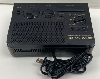 Vintage Sony Dream Machine Alarm Digital Clock Radio Wood Grain ICF - C4W 1980 ' s 3