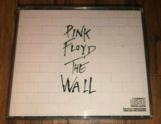 Pink Floyd The Wall Rare 2 Cd Disc Made In Japan C2k 36183 Ck 36184 Booklet