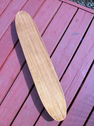 Vintage Hang Ten Sidewalk Surfboard Skateboard Longboard Rare 35 Inch Skater 60s