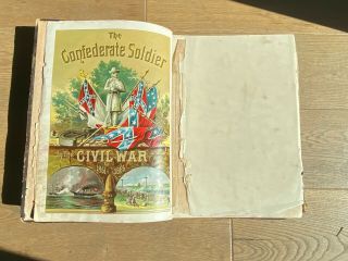 Ultra - Rare Confederate Soldier In The Civil War 1861 - 1865,  First Edition (large)