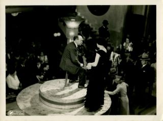 Max Ophuls Photographie Originale De Tournage De Madame De.  1953 Rare