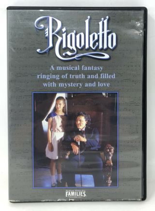 Rigoletto (dvd,  2003) Feature Film For Families — Rare Oop A Musical Fantasy