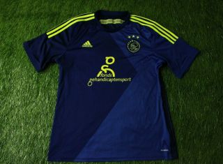 Ajax Amsterdam Holland 2014/2015 Rare Football Shirt Jersey Away Adidas