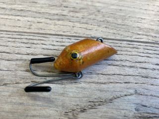 Rare Antique Moonlight Bait Company Trout - Eat - Us Fly Rod Lure 1928 2