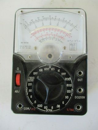 Vintage Lafayette Industrial Multimeter Analog Model 99 - 50734