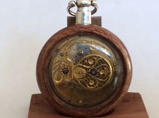 Old Rare 18 Century English Fusee Verge Pocket Watch