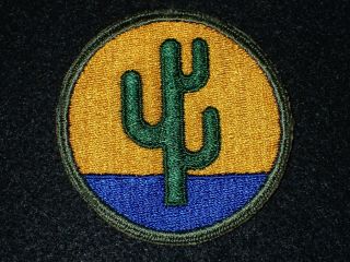 Wwii Us Army 103rd Infantry Division Ssi Shoulder Patch Austria Liberation Rare