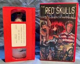 Rare Sov Shot On Video Vhs Video Tape The Red Skulls
