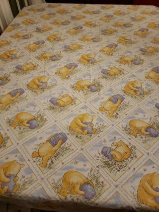 Classic Winnie The Pooh Fitted Bed Sheet Pooh With Honey Pot