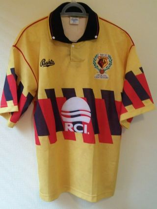 Watford Fc Home Shirt 1991/92 Centenary 42 " Large - Very Rare