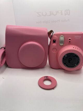 Fujifilm Instax Mini 9 Instant Film Camera - Flamingo Pink - Read - Fast Shippin
