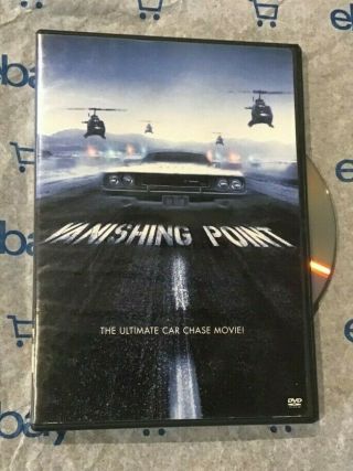 Vanishing Point (dvd,  1971,  Widescreen) Barry Newman | Rare Oop Cult Classic