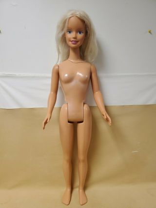 Vintage 1992 My Size Barbie Doll Mattel Nude No Clothes 38 "