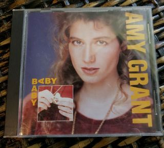 Amy Grant Baby Baby Cd Maxi Single Very Good Rare Hard To Find Cover Mixes Oop