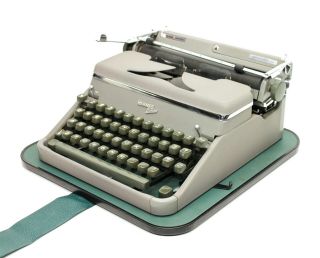 Vintage Rare Hermes 2000 Portable Typewriter With Case