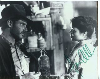 Karen Allen Indiana Jones Raiders Of The Lost Ark Rare Signed Autograph Photo