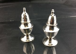 Quality Chinese Export Sterling Silver Salt & Pepper - Wai Kee - Hong Kong