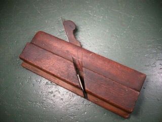 Old Antique Vintage Woodworking Tools Wooden Molding Plane Rare Murdock Boston
