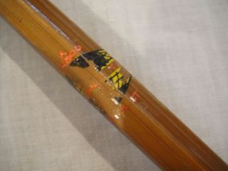 Vintage Nesco 8 - 1/2 - Foot 3 - Pc Bamboo Fly Rod,  Extra Tip 3