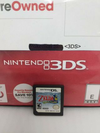 The Legend Of Zelda Spirit Tracks Nintendo Ds 2009 Pre - Owned Rare