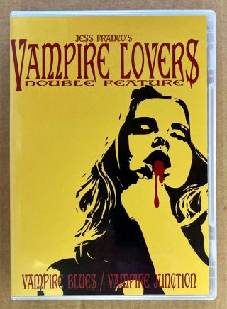 (vg) Rare Dvd Vampire Lovers 2 Films Vampire Blues Vampire Junction Jess Franco