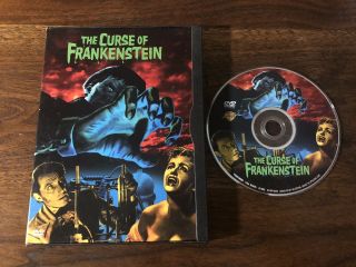 The Curse Of Frankenstein (dvd,  2002) Rare 1957 Anamorphic Horror Snapcase