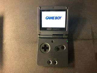 Nintendo Game Boy Advance Sp Gba Graphite Handheld System Ags - 101 Rare
