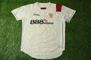 Sevilla Spain 2007/2008 Rare Football Shirt Jersey Home Joma Size L
