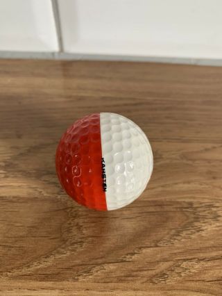 Vintage Two Tone Ping Golf Ball Christmas Rare Putting Aid