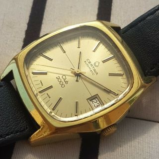 Very Rare,  Serviced Vintage Certina Club 2000 Automatic Watch,  28 J.  Own C Movement