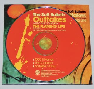 The Flaming Lips Soft Bulletin Outtakes Cd (2009) Rare Promo Grandaddy.  Ween.  Eels