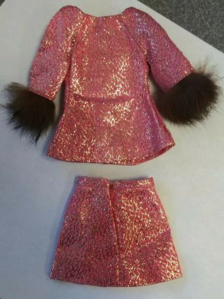 Vintage Barbie Doll Night Out/Party Outfit Clothes - 1960 ' s Classy 3