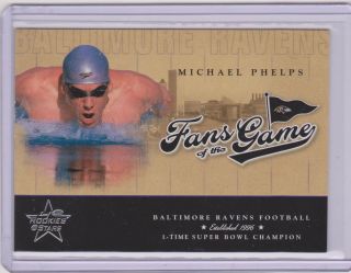 Rare 2004 Leaf Michael Phelps Card 301 Olympics Swimming The Greatest Qty